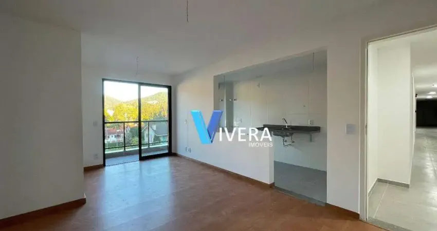Apartamento com 3 dormitórios à venda, 86 m² por r$ 560.000,00 - várzea - teresópolis/rj