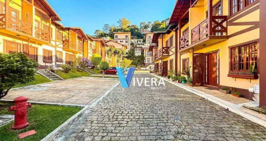 Casa com 2 dormitórios à venda, 79 m² por r$ 395.000,00 - tijuca - teresópolis/rj