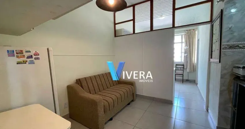 Apartamento com 1 dormitório à venda, 22 m² por r$ 165.000,00 - alto - teresópolis/rj