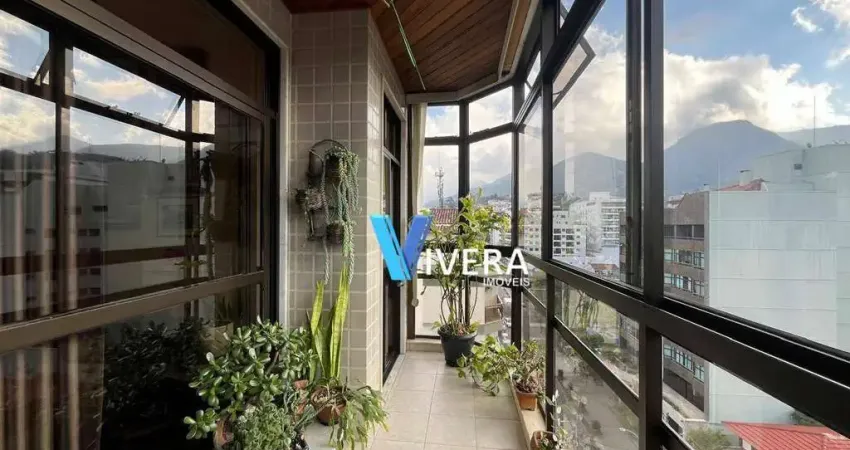 Apartamento com 2 dormitórios à venda, 73 m² por r$ 420.000 - agriões - teresópolis/rj