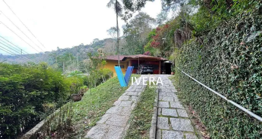 Casa com 4 dormitórios à venda, 164 m² por r$ 795.000 - quinta da barra - teresópolis/rj