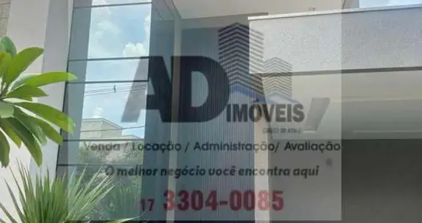 Casa em Condomínio para Venda em São José do Rio Preto, Village Damha Rio Preto III, 3 dormitórios, 4 banheiros, 2 vagas