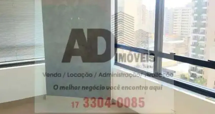 Sala comercial para locação em são josé do rio preto, centro, 2 banheiros, 1 vaga
