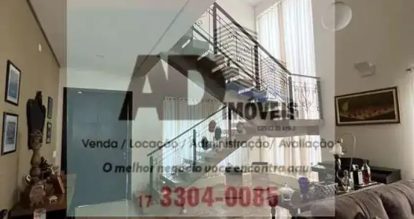 Sobrado em Condomínio para Venda em São José do Rio Preto, Parque Residencial Damha IV, 4 dormitórios, 1 suíte, 4 vagas