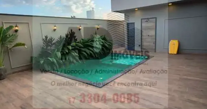 Casa em condomínio para venda em mirassol, terravista residence club, 3 dormitórios, 1 suíte, 5 banheiros, 2 vagas