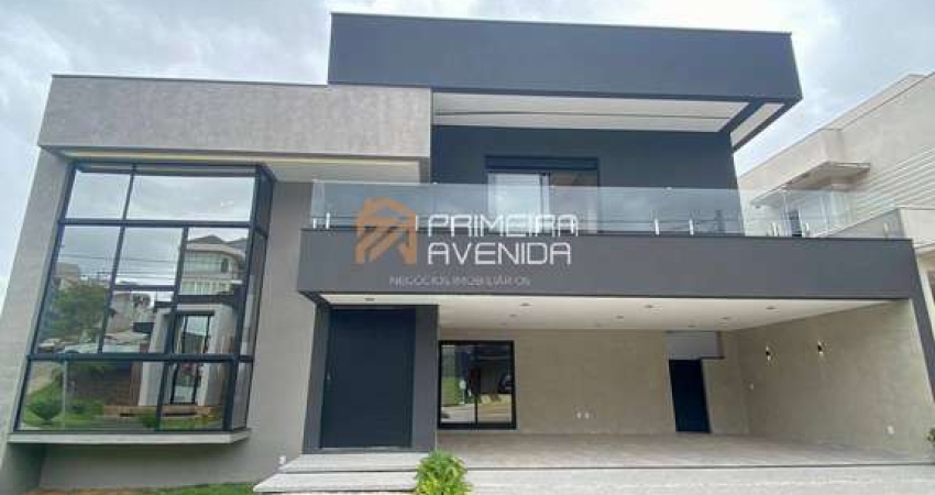 Sobrado 422m² - 4 Suítes com varanda Cond. Residencial Jaguary - Urbanova