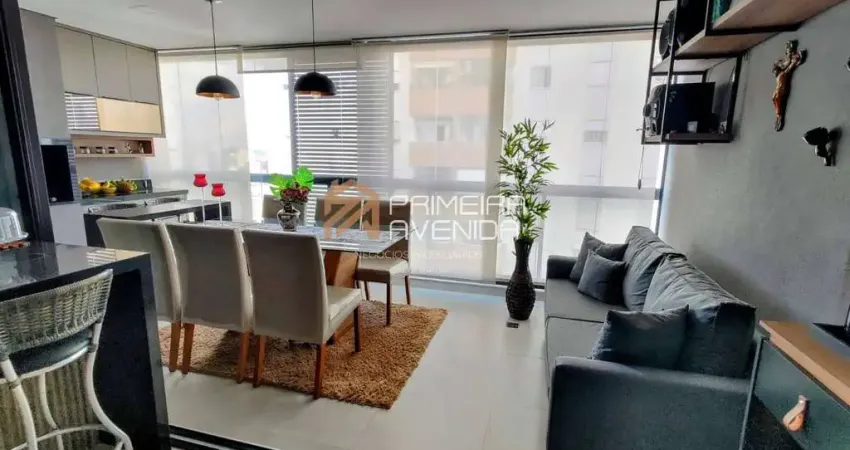 Apartamento de 84m² Porteira fechada - 2 dorms,suíte,2 vagas - Vila Adyana