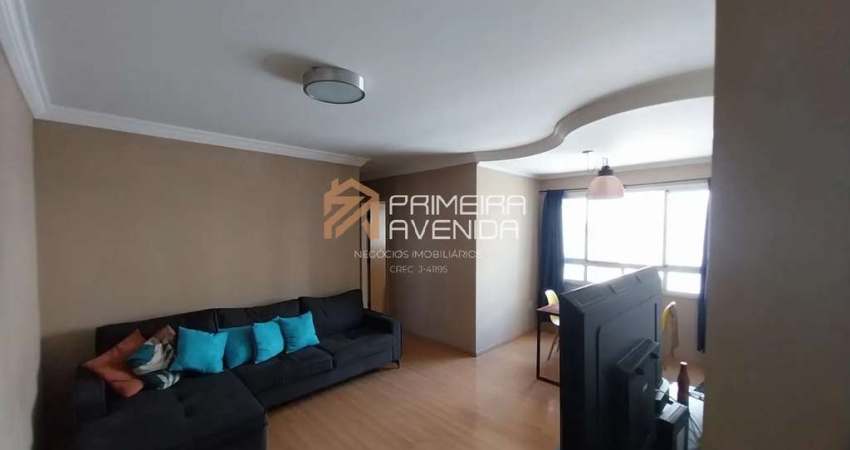 Apartamento de 80m² - 3 dorms./ 1 suíte - 2 vagas - Jardim das Colinas