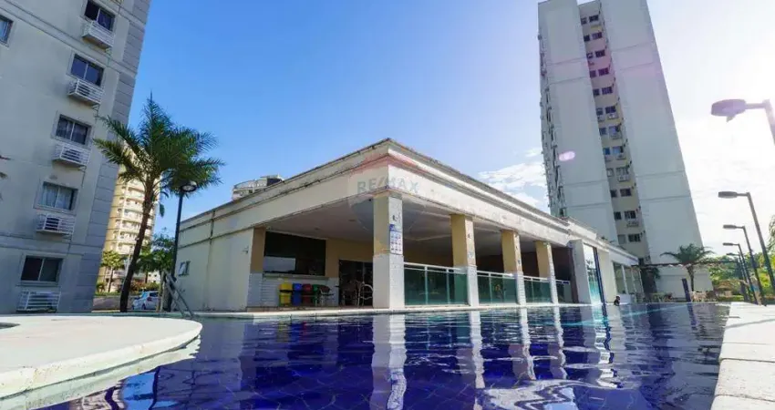 Conforto, lazer e vista livre no cambeba – apto 3 quartos no ed. fortune (11º andar) - porteira fechada