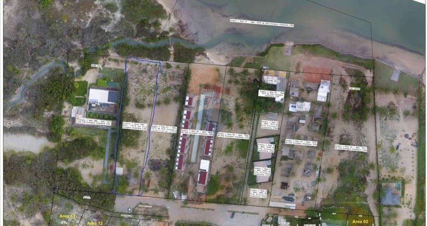 Terreno á Beira mar ao lado do Hotel Pura Vida em Ilha do Guajirú, Itarema CE