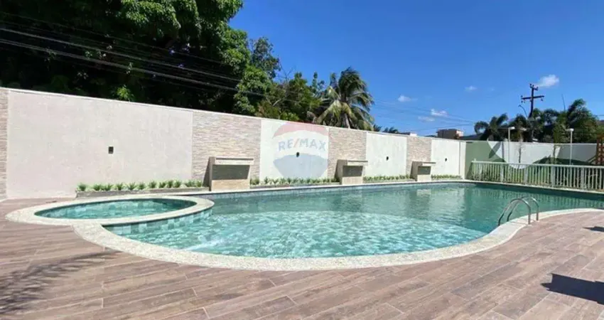 Apto 2 quartos (sendo 1 suíte) e área lazer completa - eusébio/ce