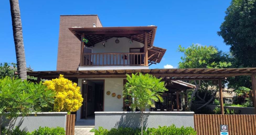 CASA MODERNA 3 QUARTOS PISCINA CHURRASQUEIRA VARANDA MOBILIADA À VENDA BARRA DO JACUÍPE!