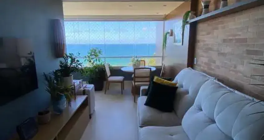 Apartamento 2 quartos suíte varanda garagem elevador  vista mar  à venda em itapuã!!