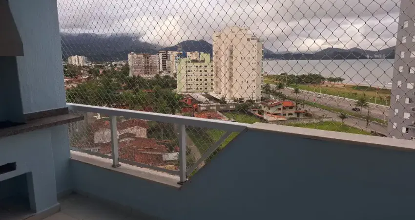 Excelente Apto 3dorm sendo um suíte, com sacada gourmet com vista p mar