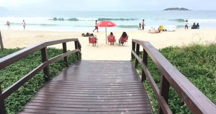 Locação de temporada apartamento frente ao mar 2 dormitórios