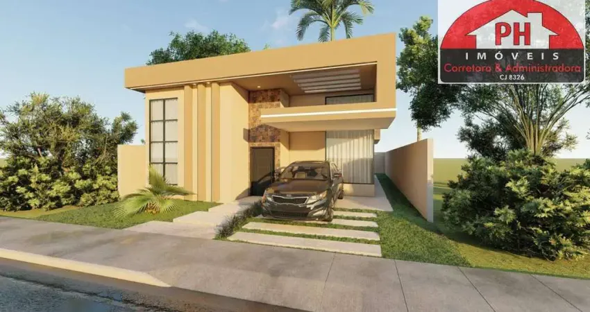 Exclusividade e Sofisticação! Casa de Alto Padrão em Condomínio de Luxo