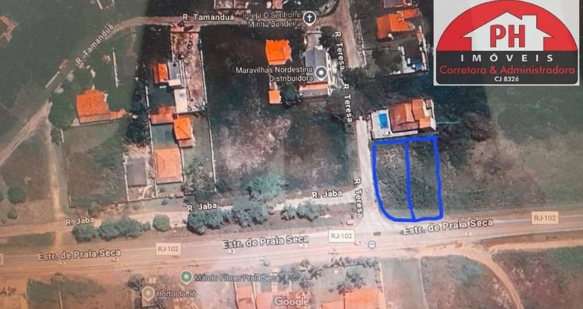 Ótima oportunidade! Temos um terreno disponível na Praia Seca 1