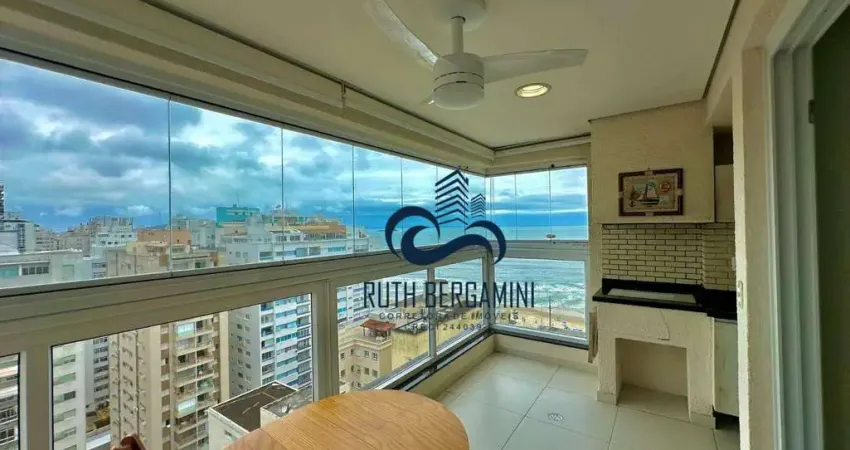 Apartamento com 3 dormitórios, 115 m² - venda por r$ 1.500.000,00 ou aluguel por r$ 8.002,00/mês - praia das pitangueiras - guarujá/sp