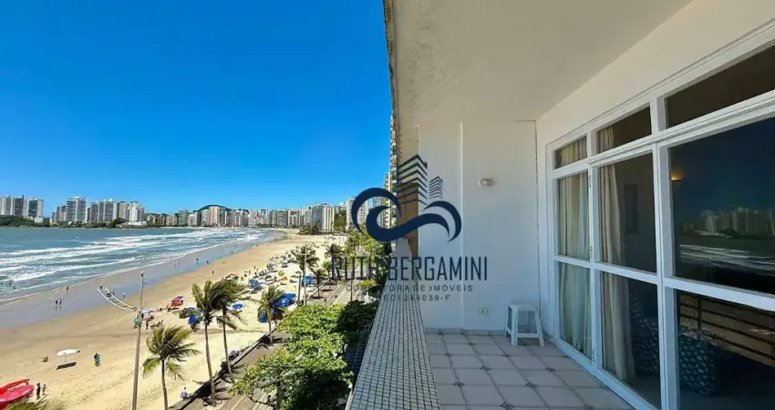 Apartamento frente mar à venda na praia das pitangueiras - guarujá/sp