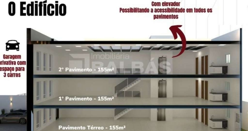 PRÉDIO COMERCIAL NOVO - 3 PAVIMENTOS -