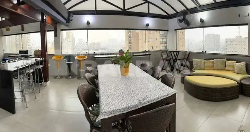 COBERTURA TATUAPÉ -  VISTA DESLUMBRANTE - AMPLA ÁREA GOURMET