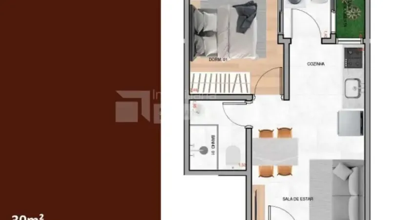 Apartamento com 1 quarto à venda na Rua Doutor Jorge Veiga, 618, Vila Carrão, São Paulo