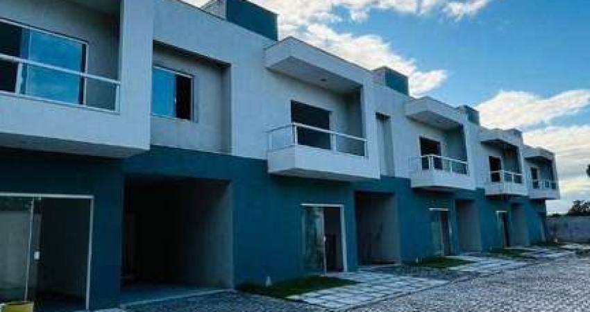 Casa com 3 dormitórios à venda por R$ 450.000,00 - Abrantes, Camaçari - Ba - Camaçari/BA