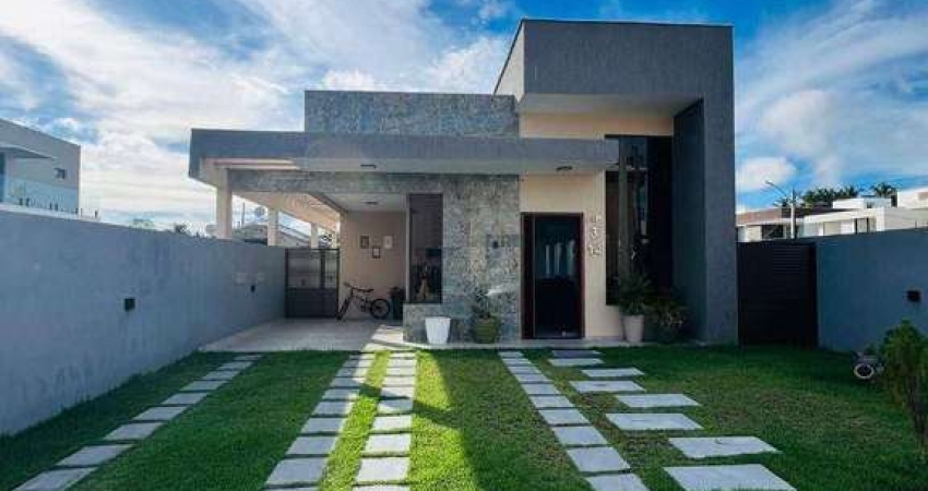 Casa com 2 dormitórios à venda, 122 m² por R$ 890.000,00 - Abrantes - Lauro de Freitas/BA