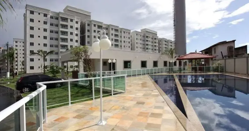 Apartamento com 2 dormitórios para alugar, 45 m² por r$ 1.500,00/mês - jardim das margaridas - salvador/ba