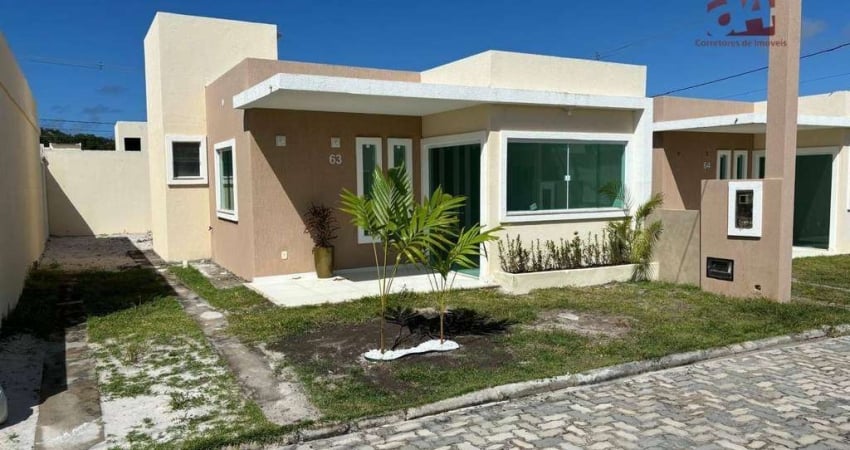 Casa com 2 dormitórios à venda, 69 m² por R$ 460.000,00 - Abrantes - Lauro de Freitas/BA