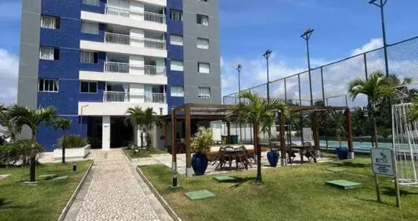 Apartamento com 3 dormitórios para alugar, 87 m² - buraquinho - lauro de freitas/ba