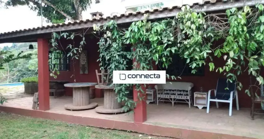 Chácara com 3 dormitórios à venda, 2138 m² a beira da represa por R$ 1.280.000 - Jaguarí - Santa Isabel/SP