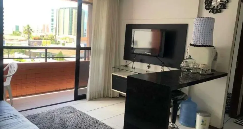 Apartamento com 1 quarto à venda no Cabo Branco, João Pessoa 