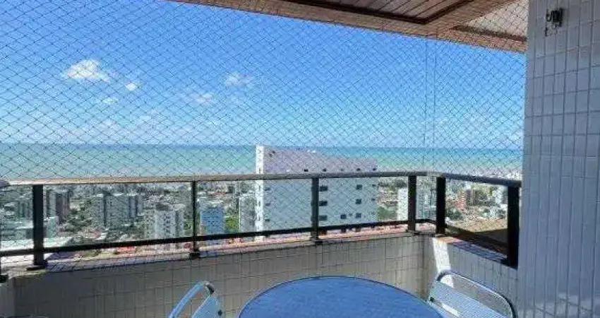 Alugo apartamento todo mobiliado 24° andar em Manaíra
