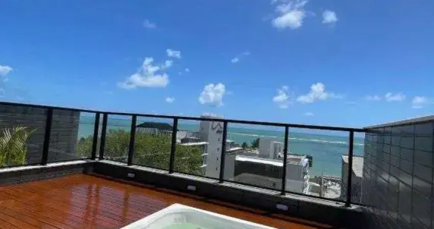 Alugo excelente cobertura nova a 50m do mar do jardim oceania