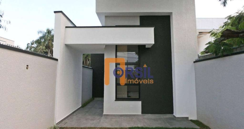 Casa com 3 dormitórios à venda, 80 m² por R$ 579.000,00 - Vila da Prata - Mogi das Cruzes/SP