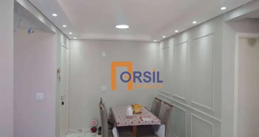 Apartamento com 2 dormitórios à venda, 47 m² por R$ 330.000,00 - Vila Mogilar - Mogi das Cruzes/SP