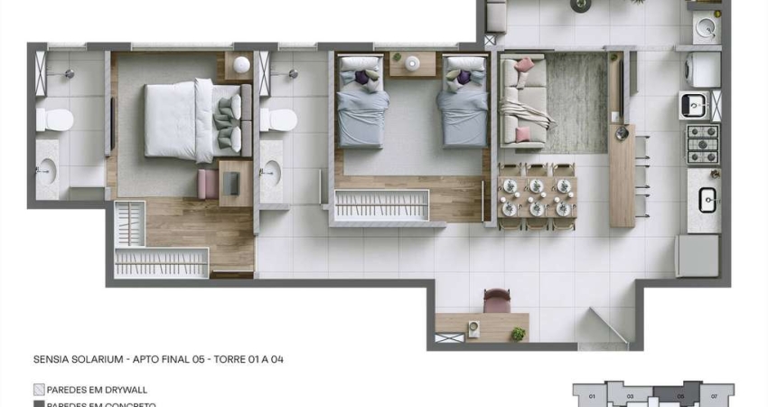 Vendo apartamento dois quartos c/ suíte e varanda gourmet – Contagem/MG