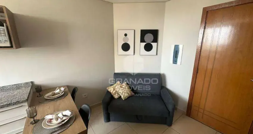 Apartamento com 1 dormitório para alugar, 27 m² por r$ 2.145,00/mês - zona 07 - maringá/pr