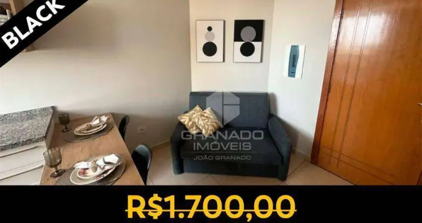 Apartamento com 1 dormitório para alugar, 27 m² por r$ 2.045,00/mês - zona 07 - maringá/pr