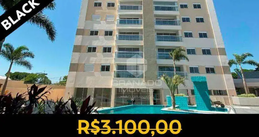 Apartamento com 3 dormitórios para alugar, 79 m² por r$ 3.975,83/mês - parque industrial - maringá/pr