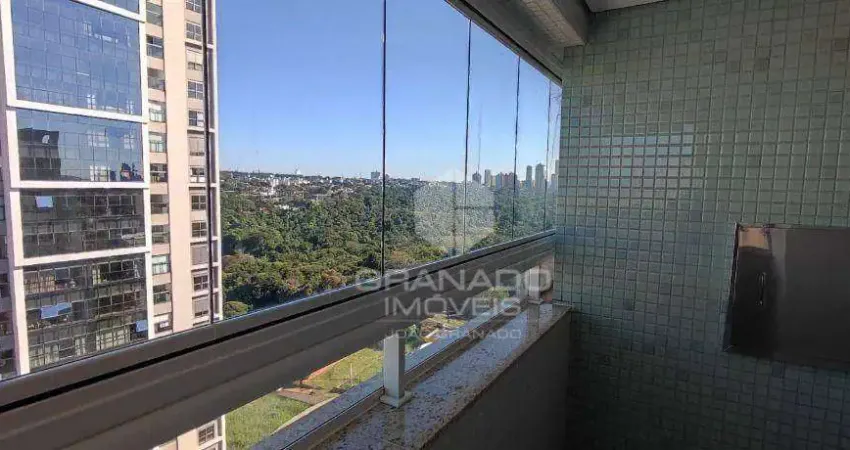 Apartamento com 3 quartos (01 suíte) com vista para o bosque ii para locação - itororó - maringá/pr