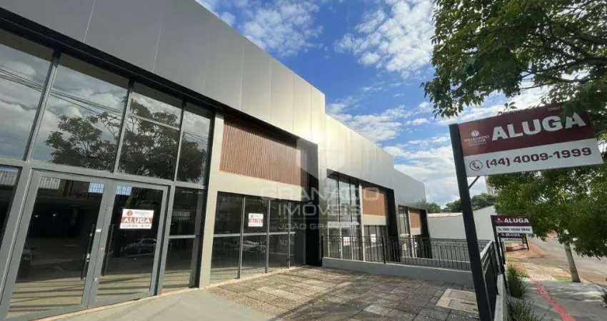 Salão, 200 m² - venda por r$ 1.599.000,00 ou aluguel por r$ 7.800,00/mês - zona 06 - maringá/pr