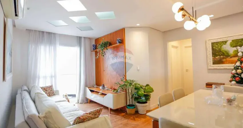 Apartamento com 2 suítes, escritório e 2 vagas fixas no subsolo – Parque Campolim