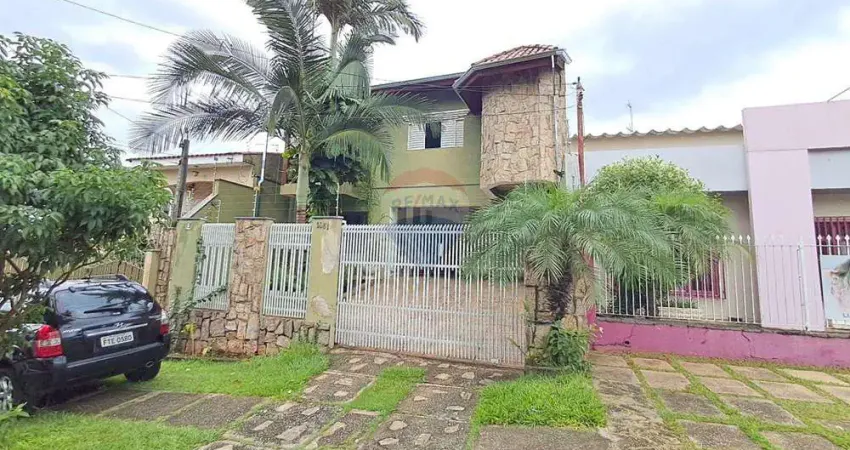 Locação casa vila trujillo com três suítes, sala de jantar , estar , com 301m² residencial/ comercial