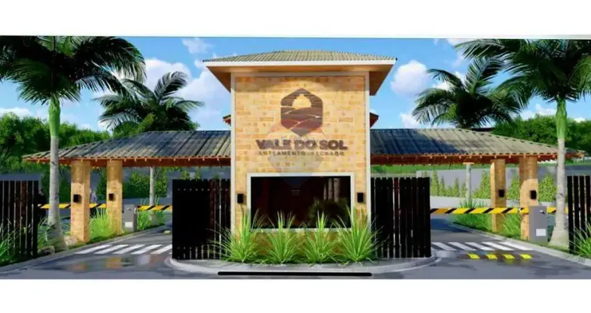 Terreno à venda dentro do condomínio residencial vale do sol em jundiaquara, araçoiaba da serra, sp