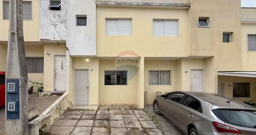 Casa a venda com 2 quartos em condominio flamboyant em sorocaba-sp