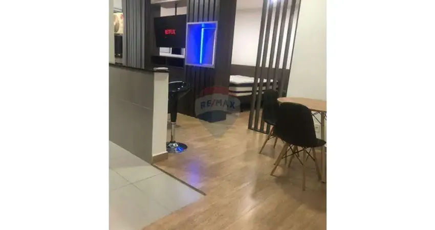 Studio moderno e totalmente mobiliado no red sorocaba — a 5 min do iguatemi, completo e pronto para morar.