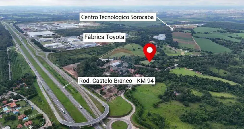OPORTUNIDADE ÚNICA: Vendo área Industrial 98.600 m² – Ao lado da Toyota Sorocaba