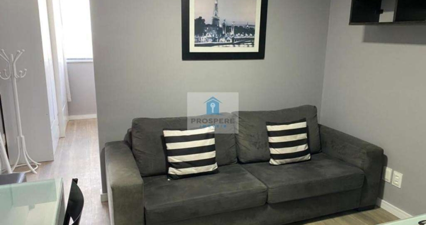 Apartamento mobiliado tipo flat no Corredor da Vitória.